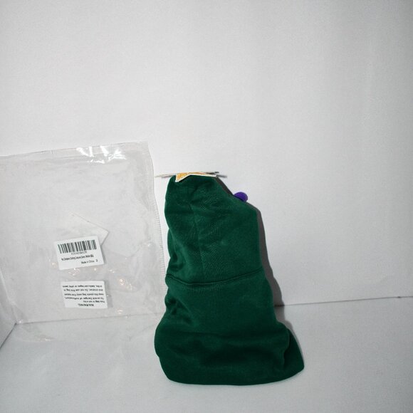 Gavigain Christmas Pet Cape - Fleece Holiday Dog Outfit with Pom Poms and LARGE - Picture 1 of 3